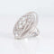 Bague 52 Bague spirale en or blanc 18 ct avec diamants 58 Facettes 1