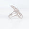 Bague 52 Bague spirale en or blanc 18 ct avec diamants 58 Facettes 1