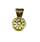 Pendentif Pendentif en or jaune 18K et diamants 58 Facettes