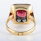 Bague 59 Bague grenat et diamants en or 14K 58 Facettes 220382