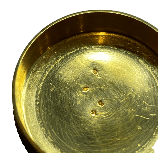 Accessoire Boîte à tabatière en vermeil et émail bleu 58 Facettes