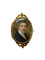 Broche Broche portrait en or jaune 18K et nacre 58 Facettes