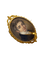 Broche Broche portrait en or 18K et nacre 58 Facettes