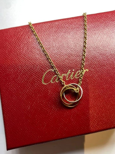 Collier Cartier Trinity - Collier en or 18K 58 Facettes