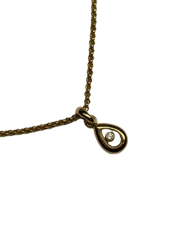 Collier Chopard Happy Diamonds - Collier en or jaune 18K et diamant 58 Facettes