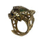 Bague 64 Cartier Panthère - Bague en or jaune 18K grenats tsavorites, onyx 58 Facettes 25076