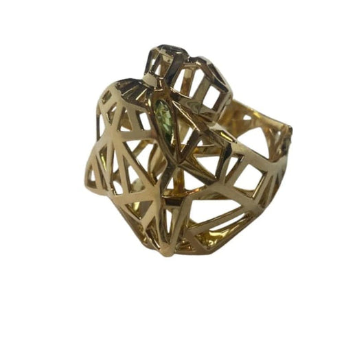 Bague 64 Cartier Panthère - Bague en or jaune 18K grenats tsavorites, onyx 58 Facettes 25076