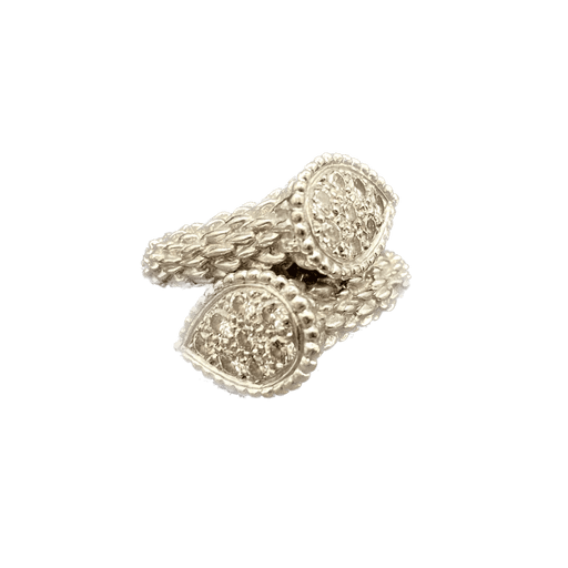 Bague 54 Boucheron Serpent Bohème - Bague Toi et Moi en or blanc 18K diamants 58 Facettes 250270