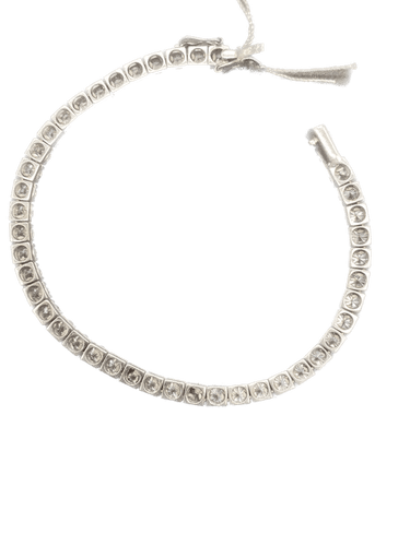 Bracelet Bracelet rivière 44 diamants en or blanc 18K, 7,50 carats 58 Facettes 250246