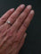 Bague 56 Solitaire - Bague en platine avec diamant taille brillant 58 Facettes 1061428
