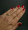 Bague 56 Solitaire - Bague en platine avec diamant taille brillant 58 Facettes 1061428