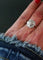 Bague 52 Bague Art déco en or et platine avec diamants 58 Facettes 940184