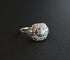 Bague 57 Bague Art déco en or blanc 18 carats, platine et diamants 58 Facettes