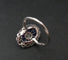 Bague 51.5 Bague Art déco en or blanc 18 carats avec diamants et saphirs 58 Facettes