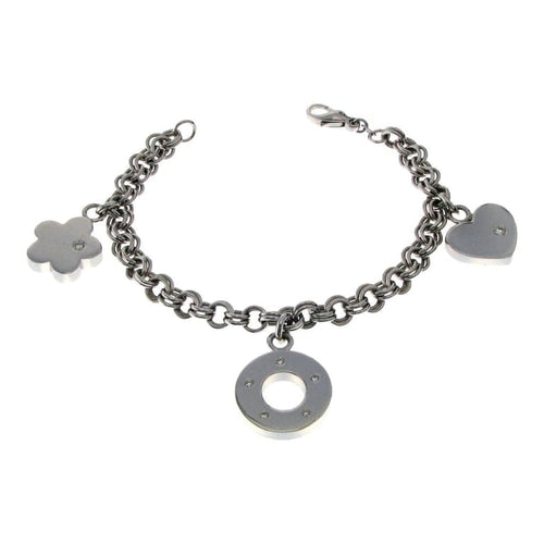 Bracelet Bracelet en or blanc 18 carats et diamants naturels 58 Facettes XG-9600100