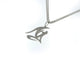 Pendentif Pendentif monogramme Ag en or blanc 18 carats et diamants naturels 58 Facettes PG-201108