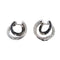 Boucles d'oreilles Boucles d'oreilles en or blanc 18 carats et diamants naturels 58 Facettes MG-900429