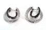Boucles d'oreilles Boucles d'oreilles en or blanc 18 carats et diamants naturels 58 Facettes MG-900429