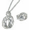 Collier Collier pendentif en or blanc 18 carats avec diamants naturels 58 Facettes IG-200334