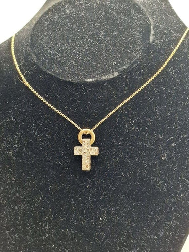 Pendentif Pomellato Glory - Pendentif croix en or 18 carats et diamants 58 Facettes