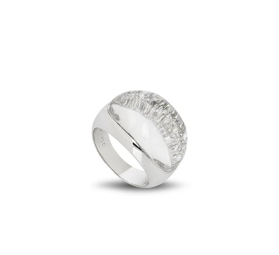 Bague 52 Cartier Myst - Bague en or blanc 18 carats avec diamants 58 Facettes
