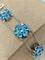 Bracelet Pasquale Bruni - Bracelet en or blanc 18 carats et topaze bleue 58 Facettes