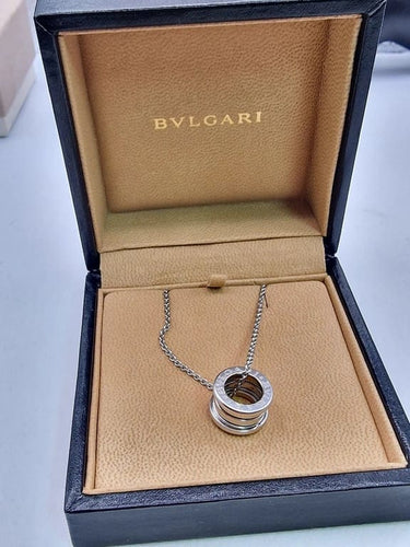 Collier Bvlgari B.zero1 - Collier en or blanc 18 carats 58 Facettes
