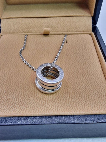 Collier Bvlgari B.zero1 - Collier en or blanc 18 carats 58 Facettes