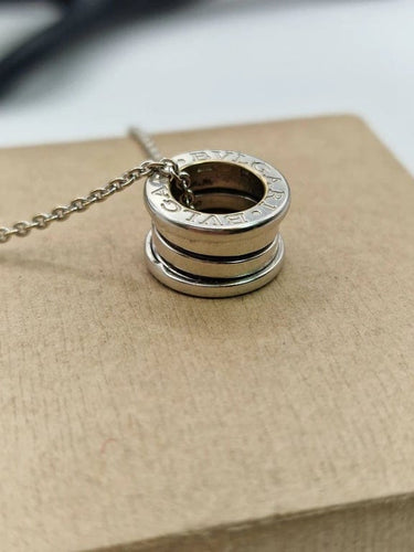 Collier Bvlgari B.zero1 - Collier en or blanc 18 carats 58 Facettes