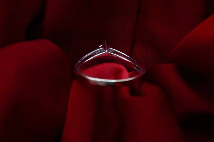 Bague 50 Mauboussin - Bague 3 griffes en or 750 et diamant 0,23 ct 58 Facettes 240312