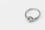 Bague 56 Solitaire - Bague en or blanc avec diamant 1,15 ct 58 Facettes 240214