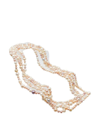 Collier Collier long en perle d’eau douce 58 Facettes 250472