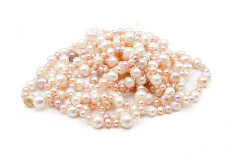 Collier Collier long en perles d’eau douce 240 cm 58 Facettes 250472