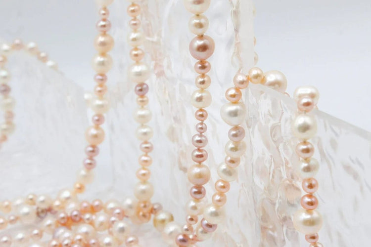 Collier Collier long en perles d’eau douce 240 cm 58 Facettes 250472