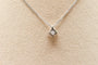 Pendentif Pendentif en or blanc 750 serti d’un diamant 0,37 ct 58 Facettes 250359