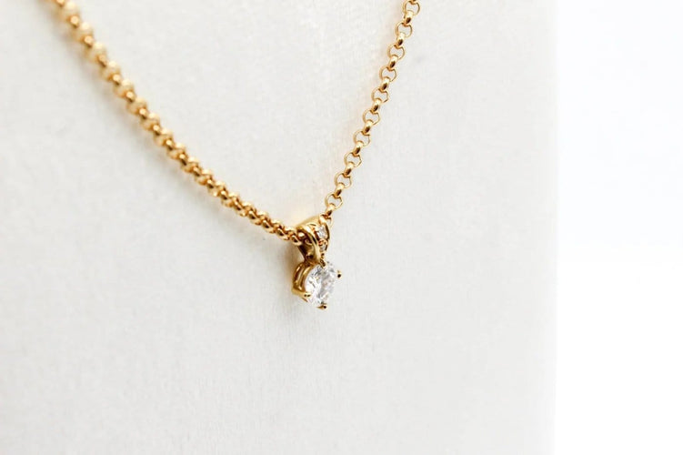 Pendentif Pendentif en or jaune et diamants naturels 58 Facettes 240306