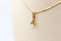 Pendentif Pendentif ruban bicolore en or 750 58 Facettes 240568