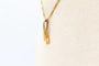 Pendentif Pendentif ruban bicolore en or 750 58 Facettes 240568
