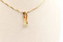 Pendentif Pendentif ruban bicolore en or 750 58 Facettes 240568