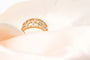 Bague 57 Bague papillons en or jaune et diamants 58 Facettes 250544