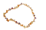 Bracelet Bracelet rivière multicolore en or jaune 58 Facettes 250496