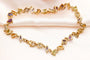Bracelet Bracelet rivière multicolore en or jaune 58 Facettes 250496
