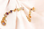 Bracelet Bracelet rivière multicolore en or jaune 58 Facettes 250496