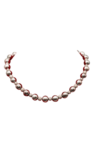 Collier Collier en perles de Tahiti et or blanc 58 Facettes 240132