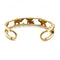 Bracelet Caplain Saint André - Bracelet manchette rigide en or jaune 18K saphir 58 Facettes