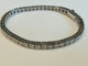 Bracelet Bracelet ligne en or blanc 18 cts et diamants 58 Facettes