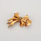 Broche Broche nœud 1940 en or jaune et platine avec diamants 58 Facettes