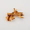 Broche Broche nœud 1940 en or jaune et platine avec diamants 58 Facettes