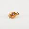 Boucles d'oreilles Tank - Boucles d'oreilles en or rose, platine, diamants et rubis 58 Facettes