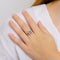 Bague 56 Bague ancienne rubis et diamants en or jaune et or blanc 18K 58 Facettes